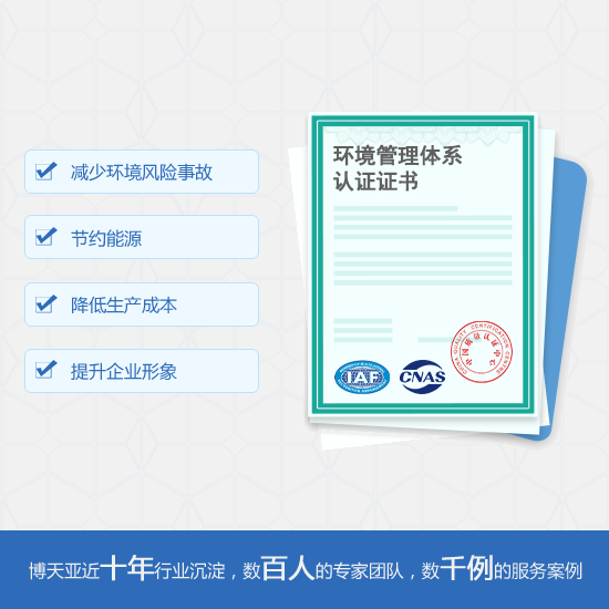 ISO14001認證