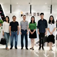 熱烈歡迎暨南大學(xué)安徽創(chuàng)業(yè)學(xué)院院長(zhǎng)徐盛燈博士帶隊(duì)到博天亞洽談參觀指導(dǎo)