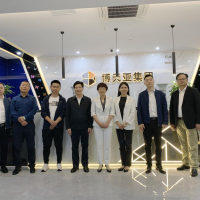 合肥市政協(xié)副主席、市工商聯(lián)主席姚亞妹  一行走訪調(diào)研博天亞集團
